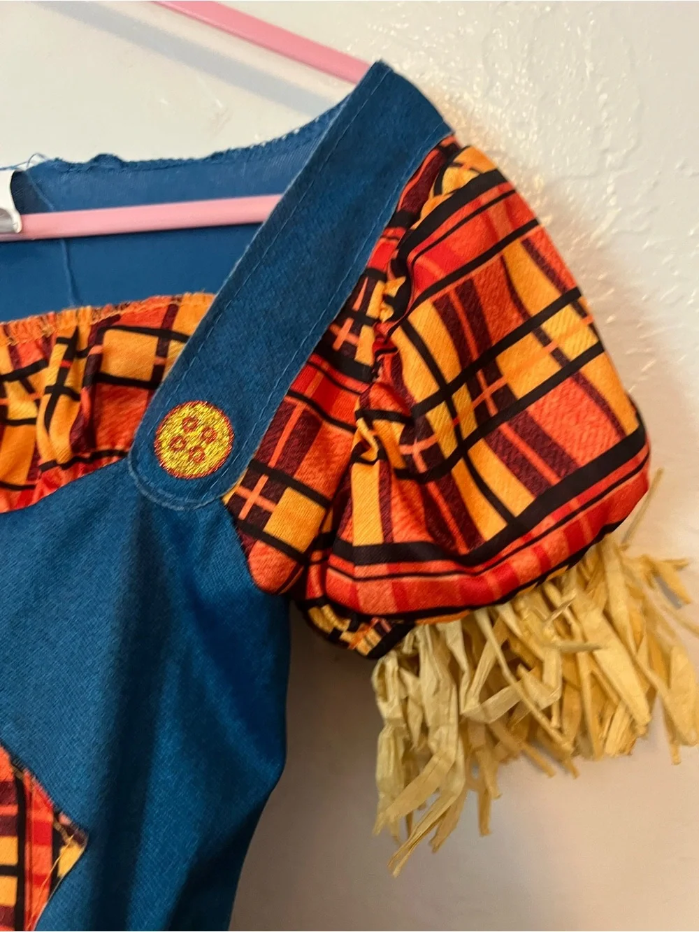 Girls Child Halloween costume Fall Scarecrow Costume Size 3T-4T, 3-4 yrs Wicked